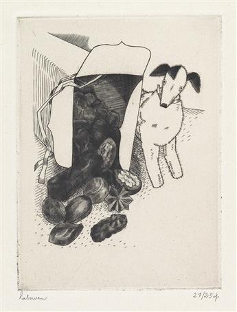 JEAN-ÉMILE LABOUREUR Group of 7 prints.